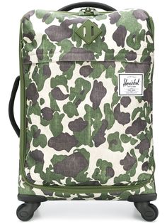 Herschel Supply Co. camouflage print suitcase