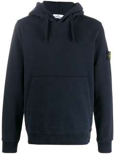 Stone Island худи с нашивкой-логотипом