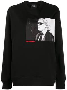 Karl Lagerfeld толстовка Karl Legend с круглым вырезом