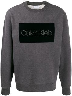 Calvin Klein джемпер с нашивкой-логотипом