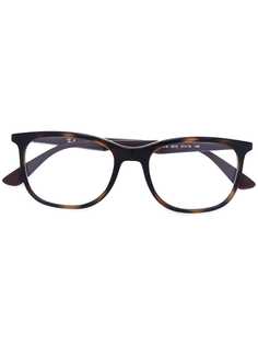 Ray-Ban очки в круглой оправе с эффектом черепашьего панциря