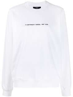 Diesel толстовка F-Ang-Copy свободного кроя