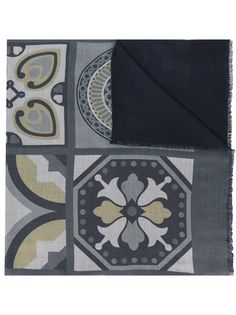 Delloglio шарф с принтом