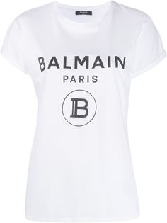 Balmain футболка с логотипом