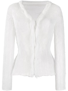 Issey Miyake chiffon twist blouse