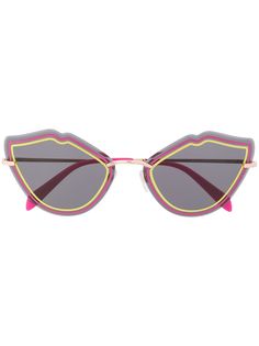 Emilio Pucci солнцезащитные очки в оправе кошачий глаз