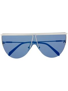 Emilio Pucci солнцезащитные очки в геометричной оправе
