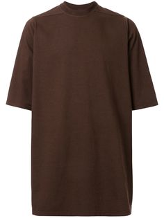 Rick Owens DRKSHDW футболка оверсайз с круглым вырезом