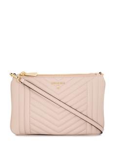 Michael Michael Kors стеганая сумка через плечо c логотипом