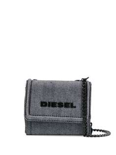 Diesel кошелек на цепочке с логотипом