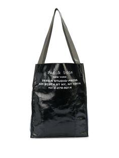 Rag & Bone сумка-шопер с логотипом