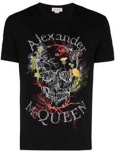 Alexander McQueen футболка с логотипом