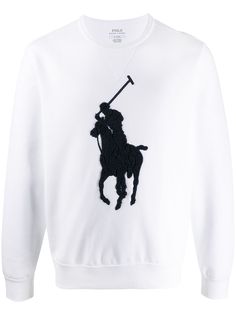 Polo Ralph Lauren джемпер оверсайз с вышитым логотипом