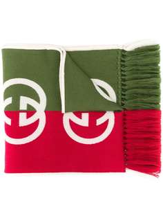 Gucci шарф с логотипом GG