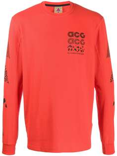 Nike фактурная толстовка ACG