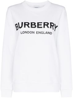 Burberry толстовка Fairhall с логотипом