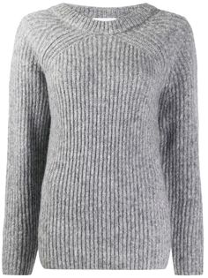 Helmut Lang джемпер фактурной вязки
