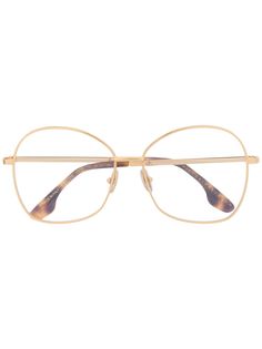 Victoria Beckham очки в массивной оправе