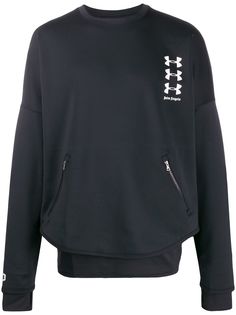 Palm Angels толстовка с логотипом из коллаборации с Under Armour