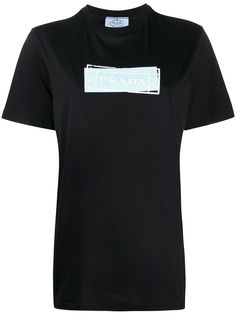 Prada футболка с логотипом