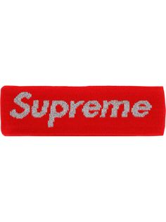 Supreme повязка на голову из коллаборации с New Era