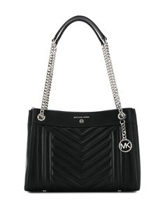 Michael Michael Kors стеганая сумка на плечо Susan среднего размера