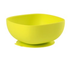 Тарелка из силикона Beaba Silicone, 360 мл, салатовый
