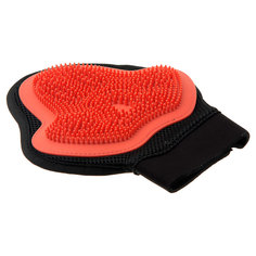 Расческа для животных V.I.Pet Рукавица силиконовая Red 3007