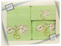 Полотенце Valentini Flower 1 30x50/50x100/70x140cm 3шт 2115