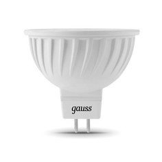 Лампочка Gauss GU5.3 MR16 5W 3000K 101505105