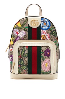 Рюкзак Ophidia с принтом Flora GG Gucci