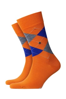 Оранжевые шерстяные носки Edinburgh Burlington