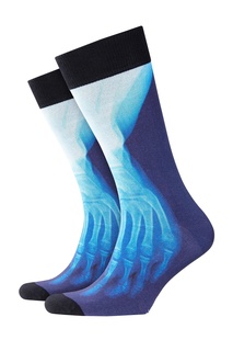 Синие носки X-Ray Print Burlington
