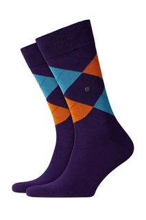 Фиолетовые хлопковые носки Manchester Burlington