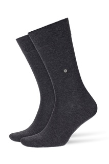 Темно-серые хлопковые носки Everyday 2-Pack Burlington