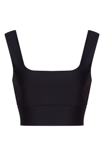 Черный кроп-топ Elastic Active
