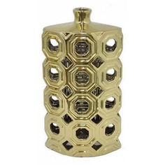 Ваза настольная (29 см) Black & Gold 25370 Three Hands
