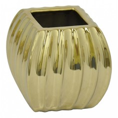 Ваза настольная (11 см) Black & Gold 17771 Three Hands