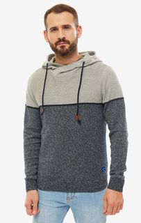 Хлопковый джемпер с капюшоном Jack & Jones