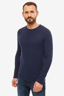 Хлопковый джемпер фактурной вязки Tom Tailor Denim