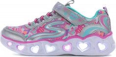 Кроссовки для девочек Skechers Heart Lights Love Lights, размер 30