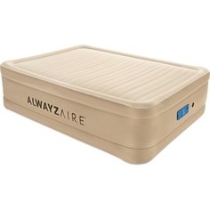 Надувная кровать Bestway 69037 BW Alwayzaire Fortech 203х152х51 см (встроенный электронасос с автоподкачкой)