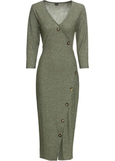 Платье на пуговицах Bonprix