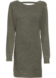 Платье с глубоким вырезом на спине Bonprix