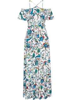 Платье с воланом Bonprix