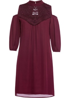 Платье с открытыми плечами Bonprix