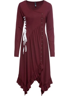 Платье с декоративной шнуровкой Bonprix