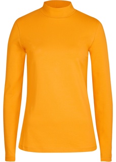 Лонгслив с воротником-стойкой Bonprix