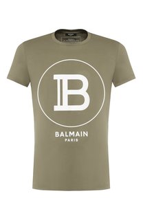 Хлопковая футболка Balmain