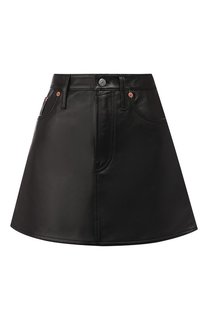 Кожаная юбка Acne Studios